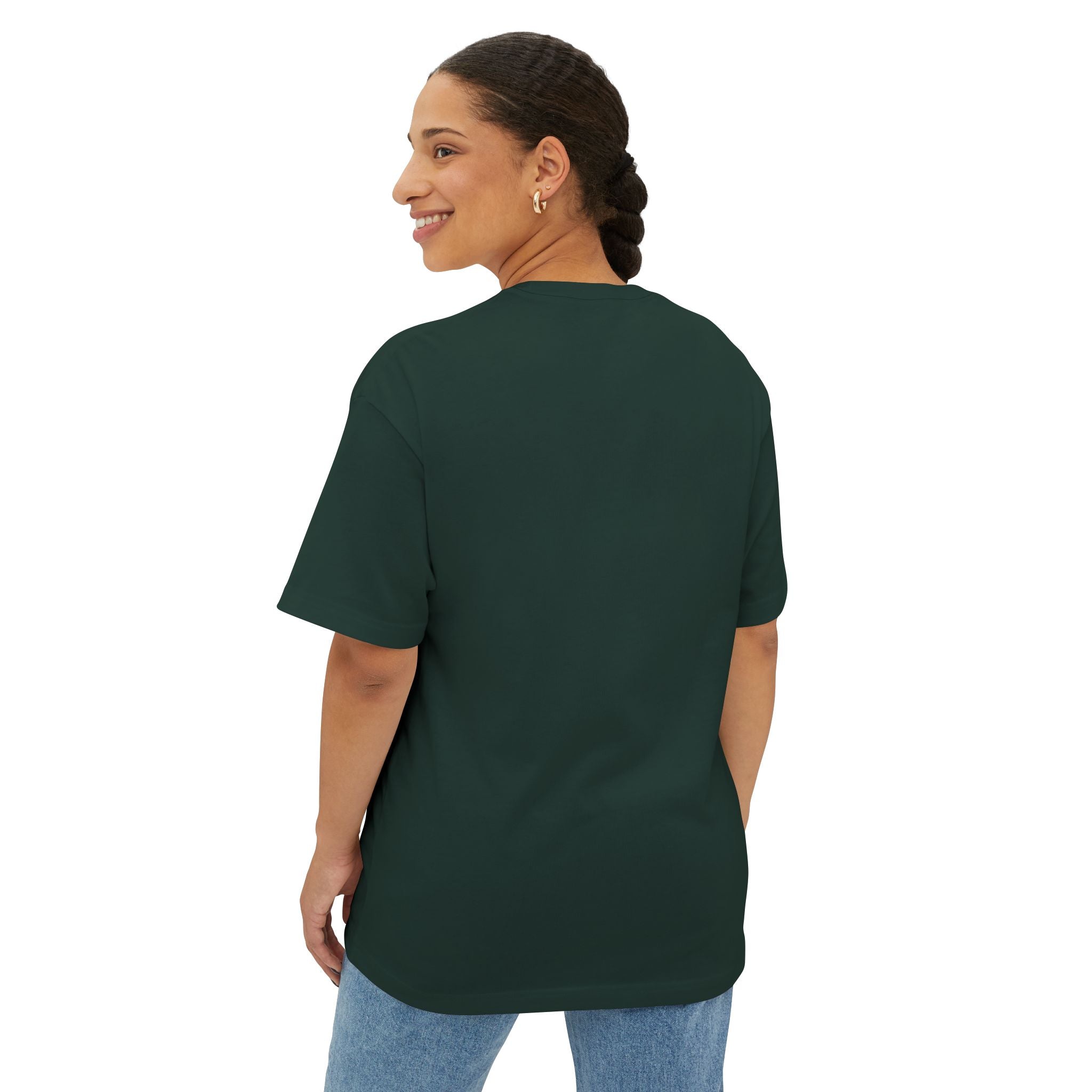 Oversized Cotton Mom Bear Tee