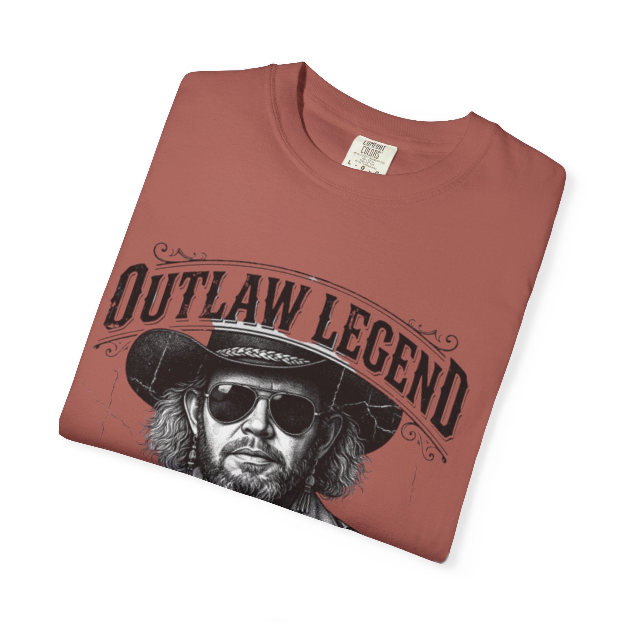 Outlaw Legend Tribute T-Shirt — David Allan Coe Memorial Graphic Tee