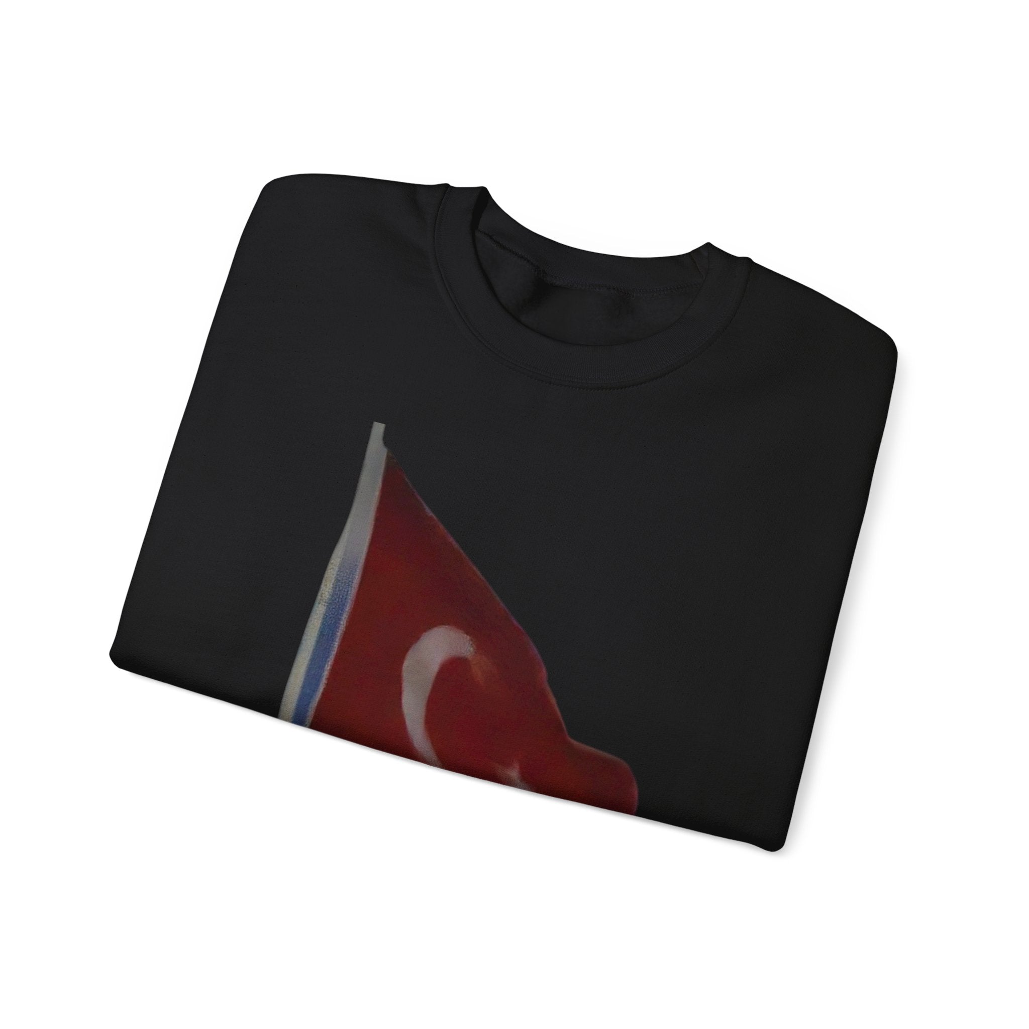 Turkish Flag Fleece Crewneck