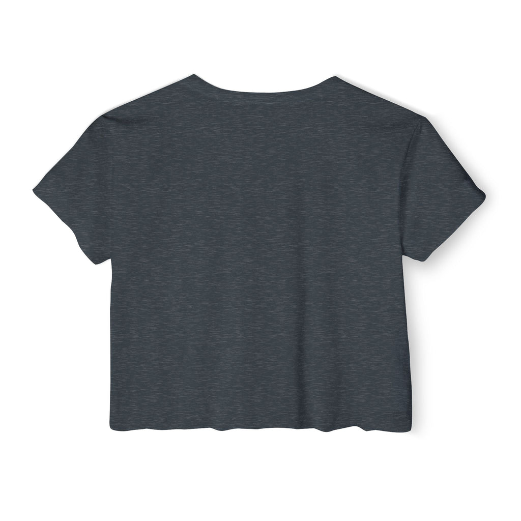 White Festival Crop Top