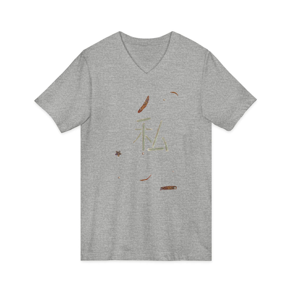 Unisex Jersey Short Sleeve V-Neck Tee