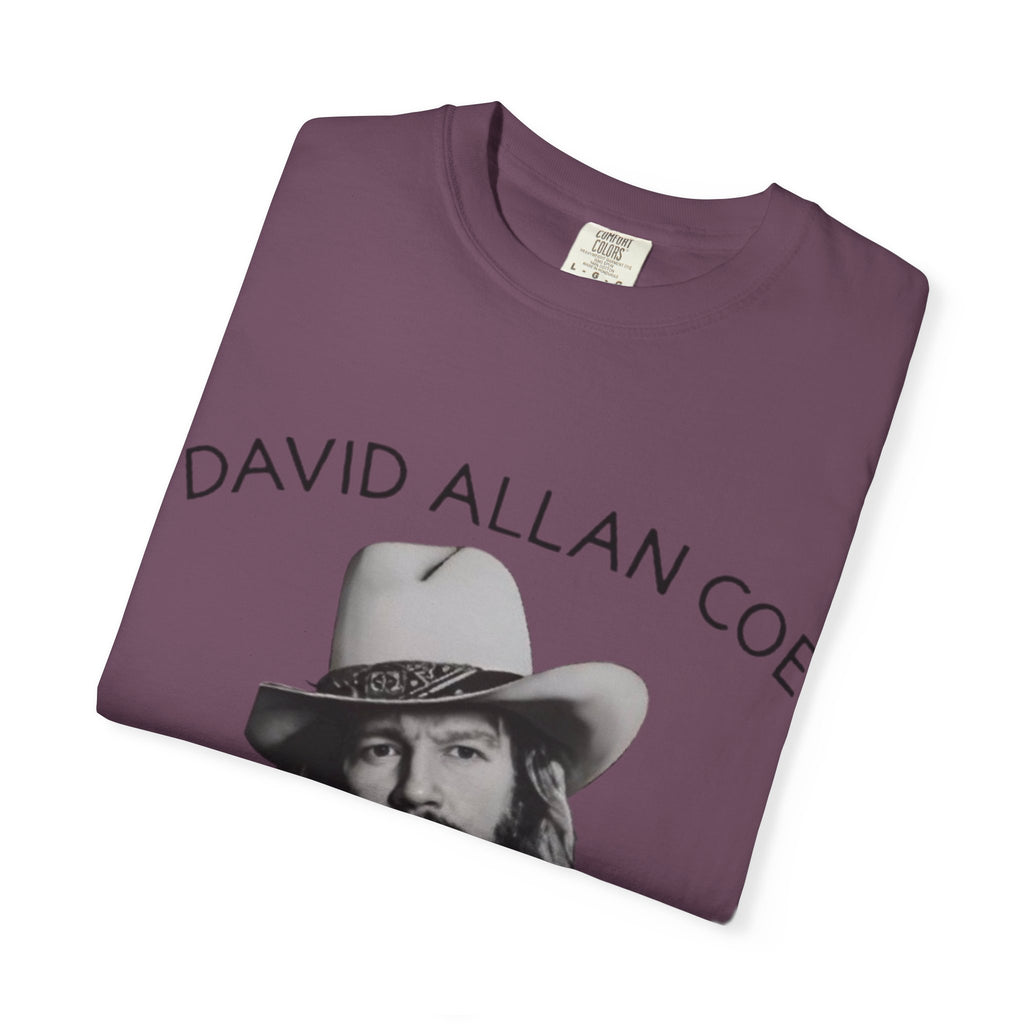 David Allan Coe Tribute T-Shirt – Vintage Cotton Memorial Tee