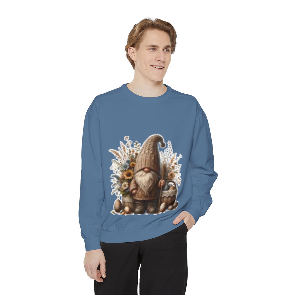 Garment-Dyed Cotton Sweatshirt