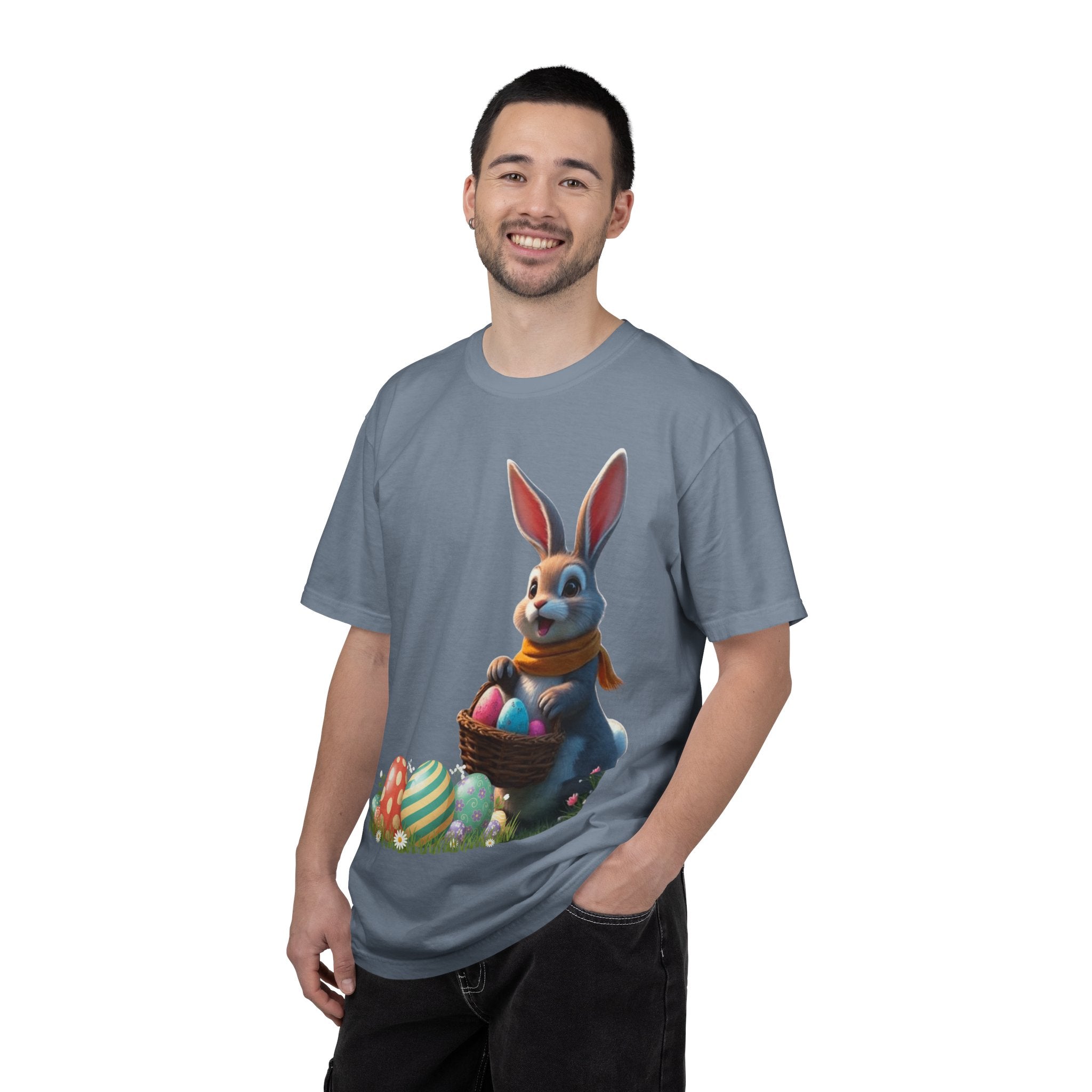 Garment-Dyed Easter Bunny Tee
