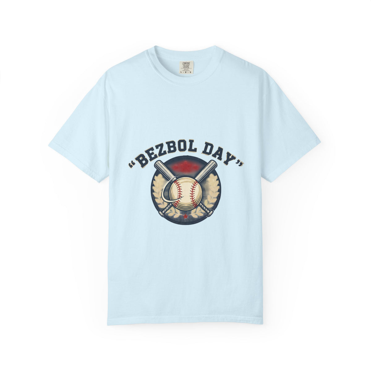 Baseball Graphic T-Shirt — "Bezbol Day" Retro Baseball Tee