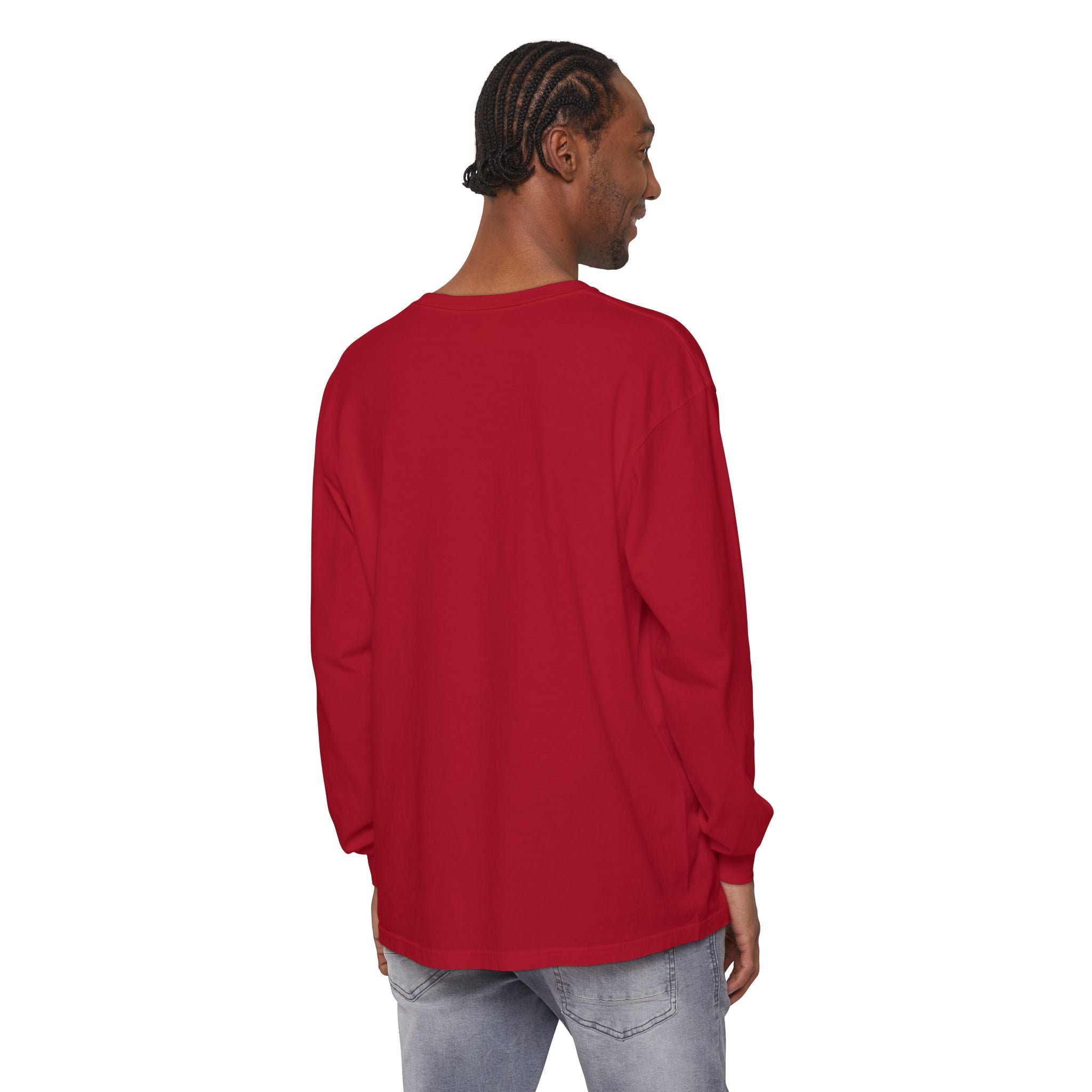 Garment-Dyed Cotton Long Sleeve