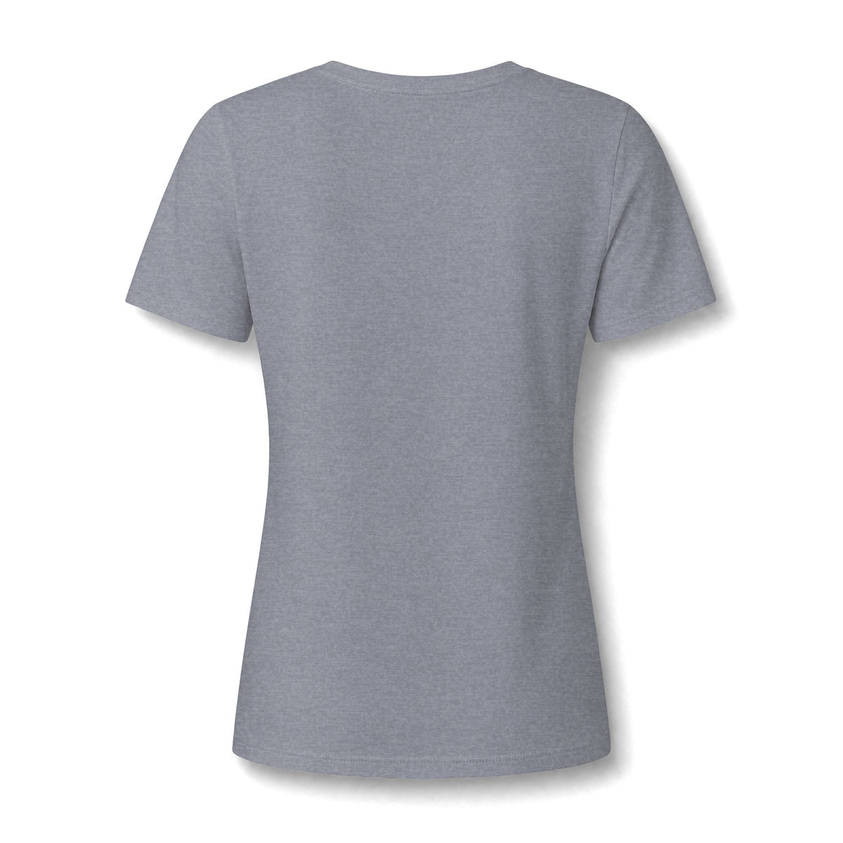 Senior 2026 Cheer Mom V-Neck Tee — Pink Pom Pom Graduation Shirt