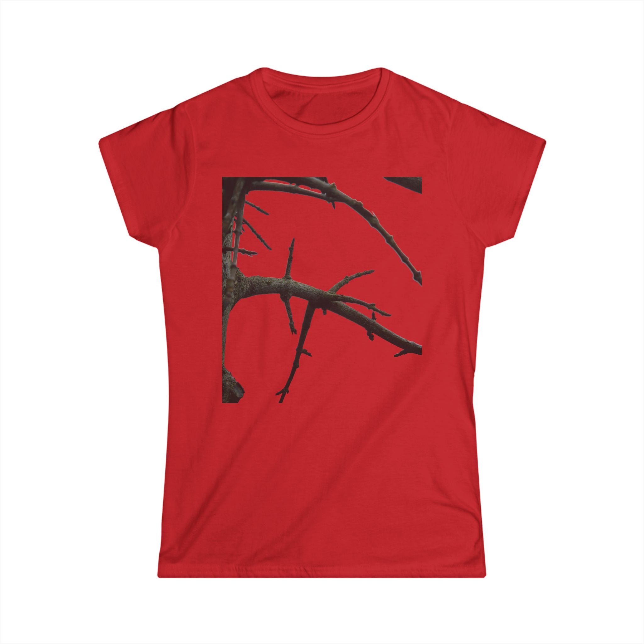 Soft Cotton Thorn Branch Tee