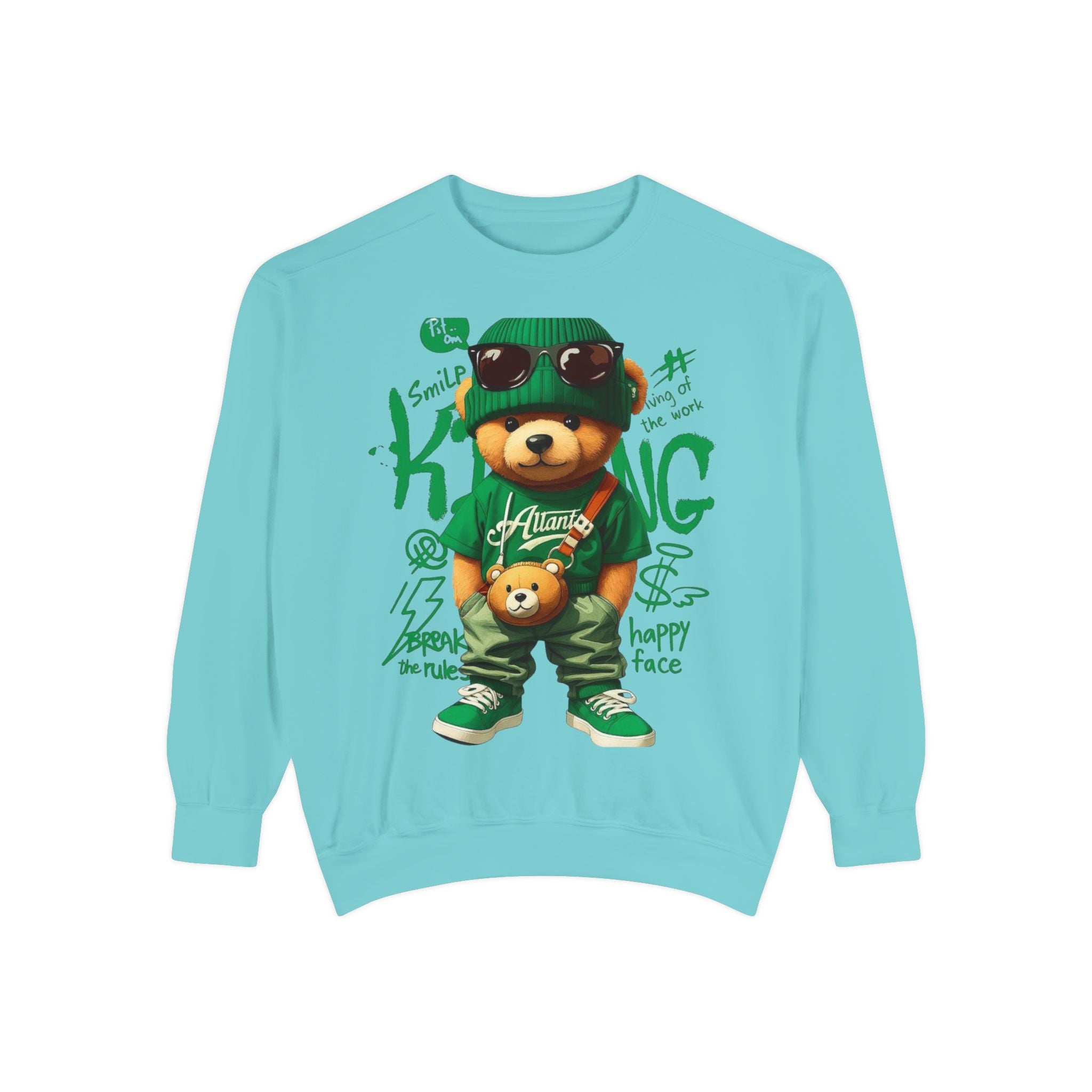 Bear Graphic Cotton Sweatshirt