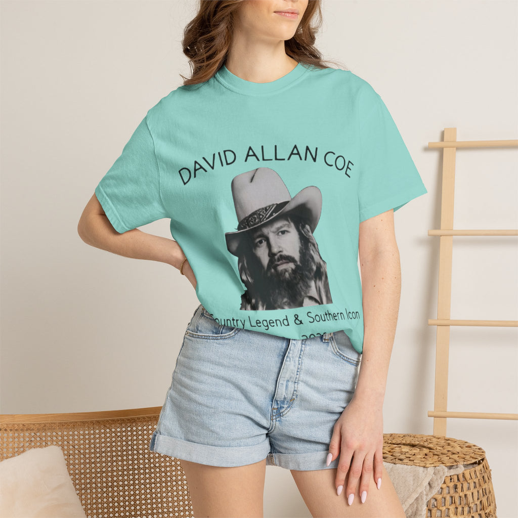 David Allan Coe Tribute T-Shirt — Country Legend Memorial Tee (1939–2026)