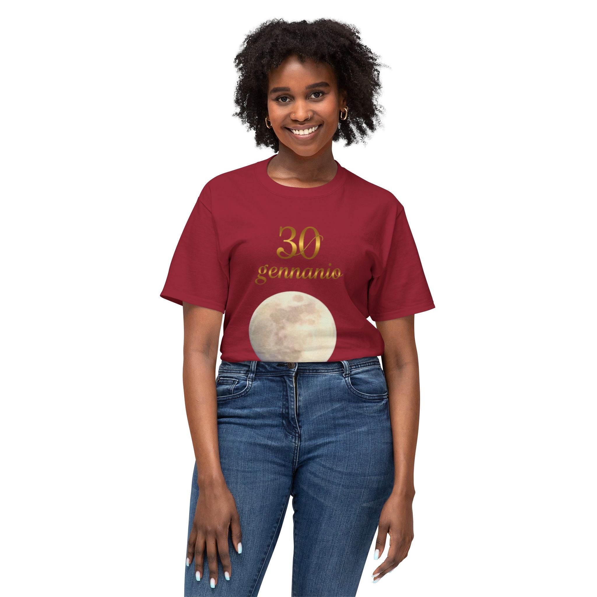 Moon Graphic Cotton Tee
