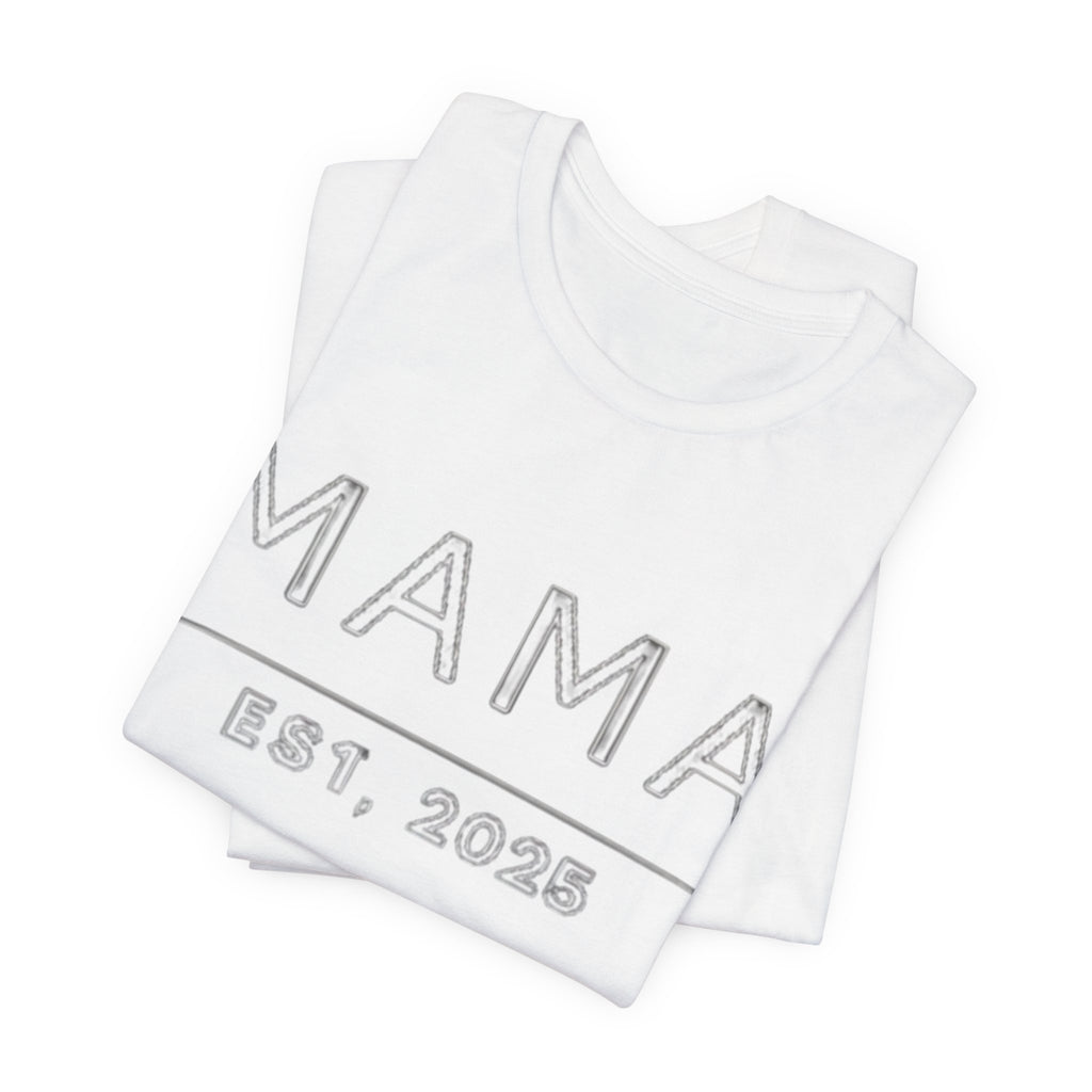 New Mom Cotton Graphic Tee