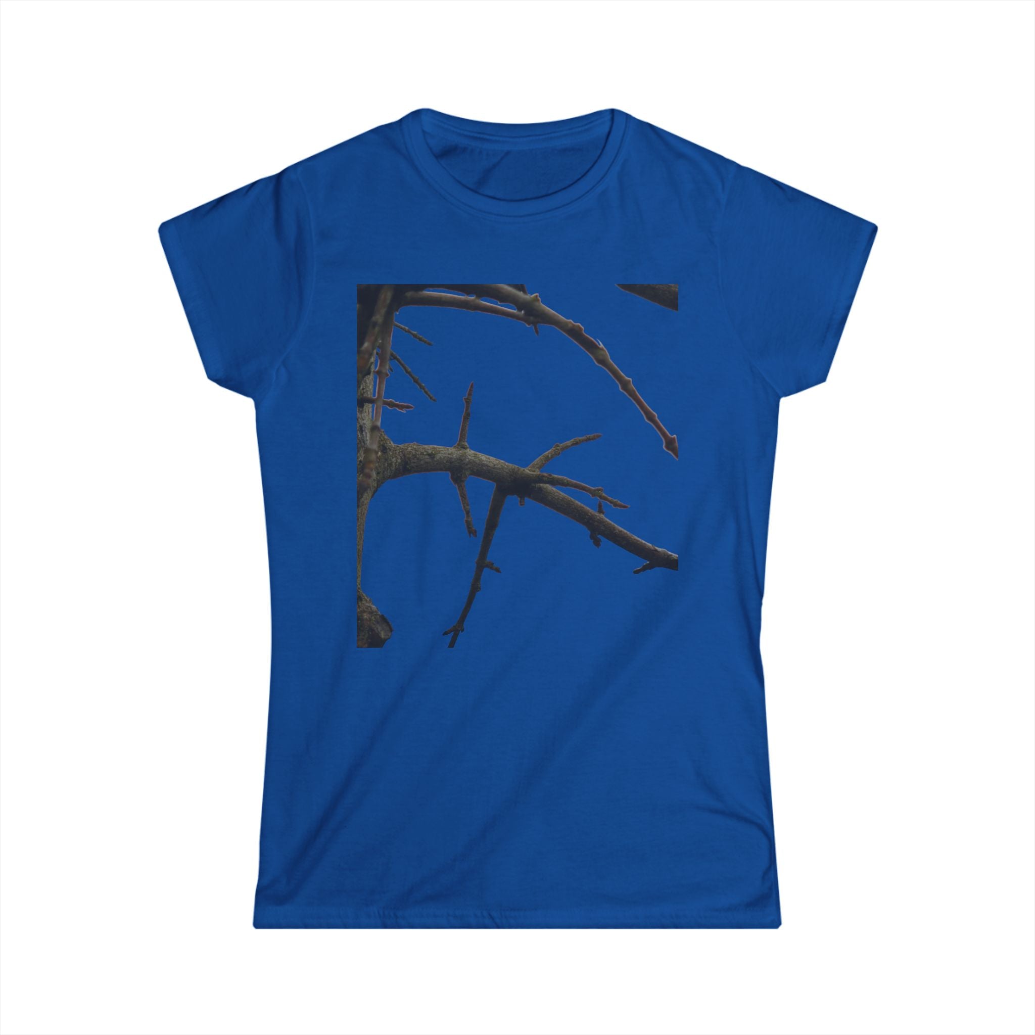 Soft Cotton Thorn Branch Tee