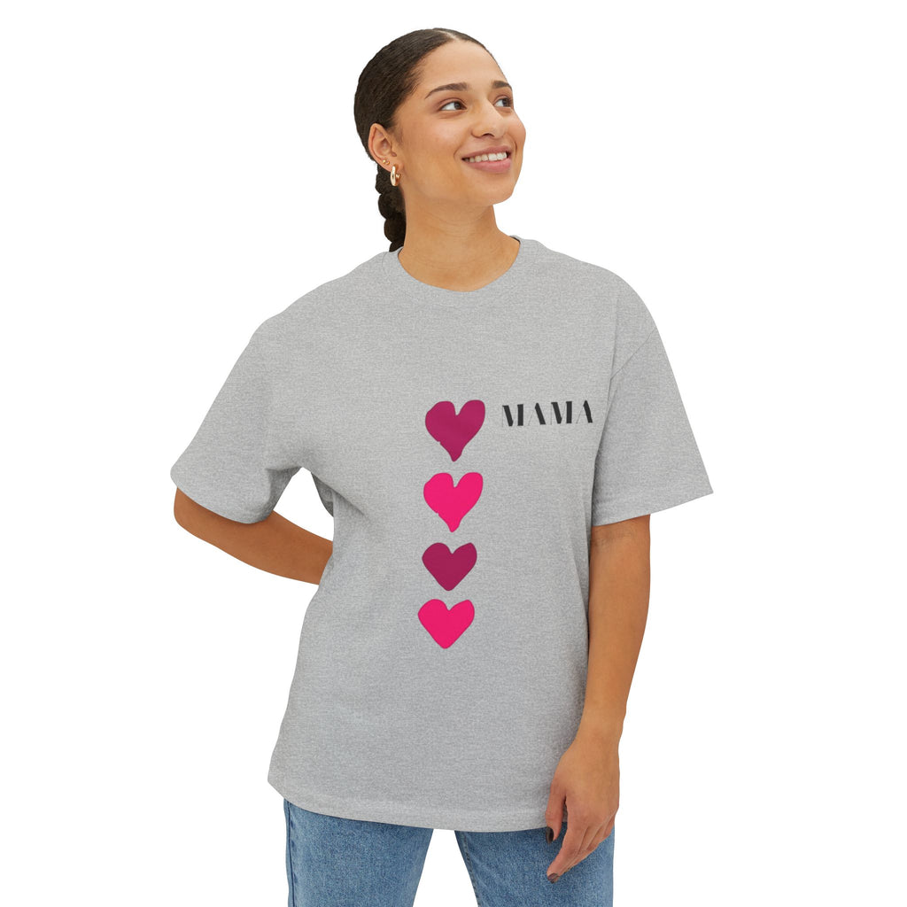 Oversized Cotton Mom Tee