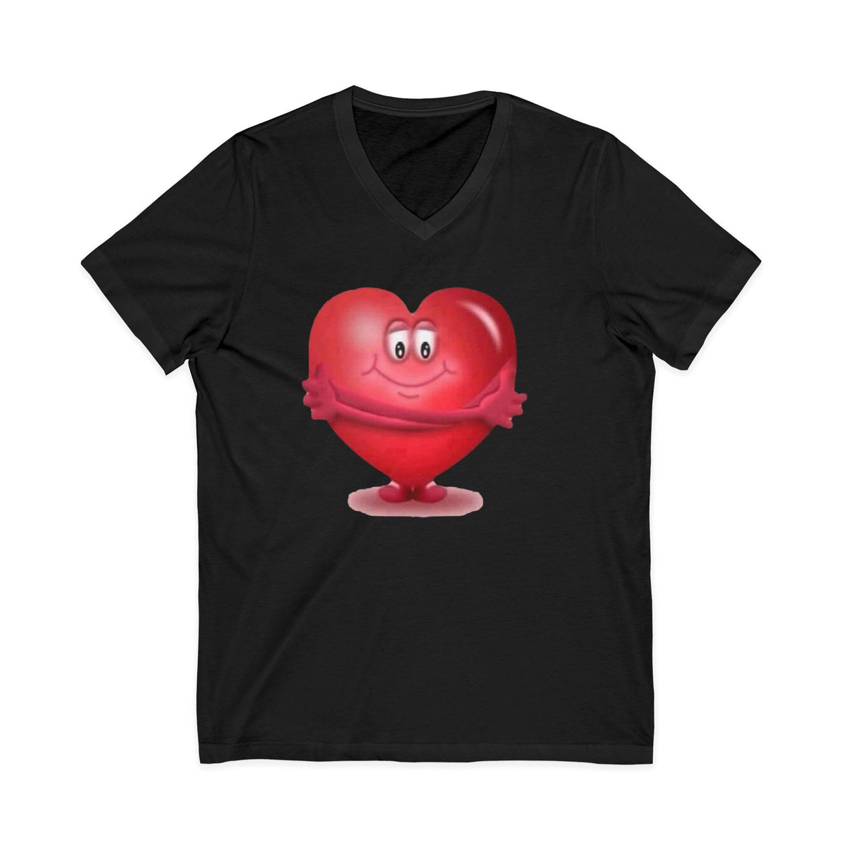 Unisex Jersey Short Sleeve V-Neck Tee