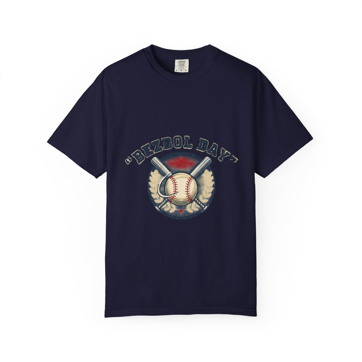 Baseball Graphic T-Shirt — "Bezbol Day" Retro Baseball Tee