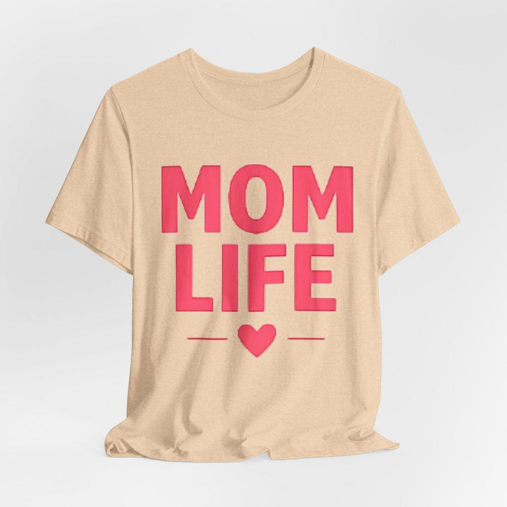 Soft Cotton Mom Life Tee