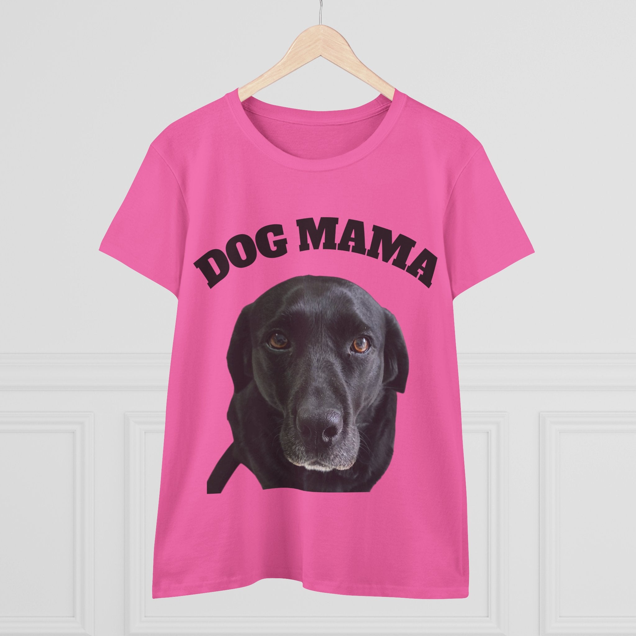 Black Lab Dog Mama Tee