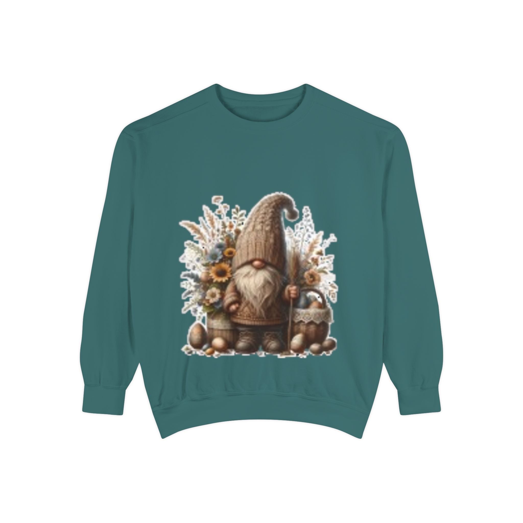 Garment-Dyed Cotton Sweatshirt
