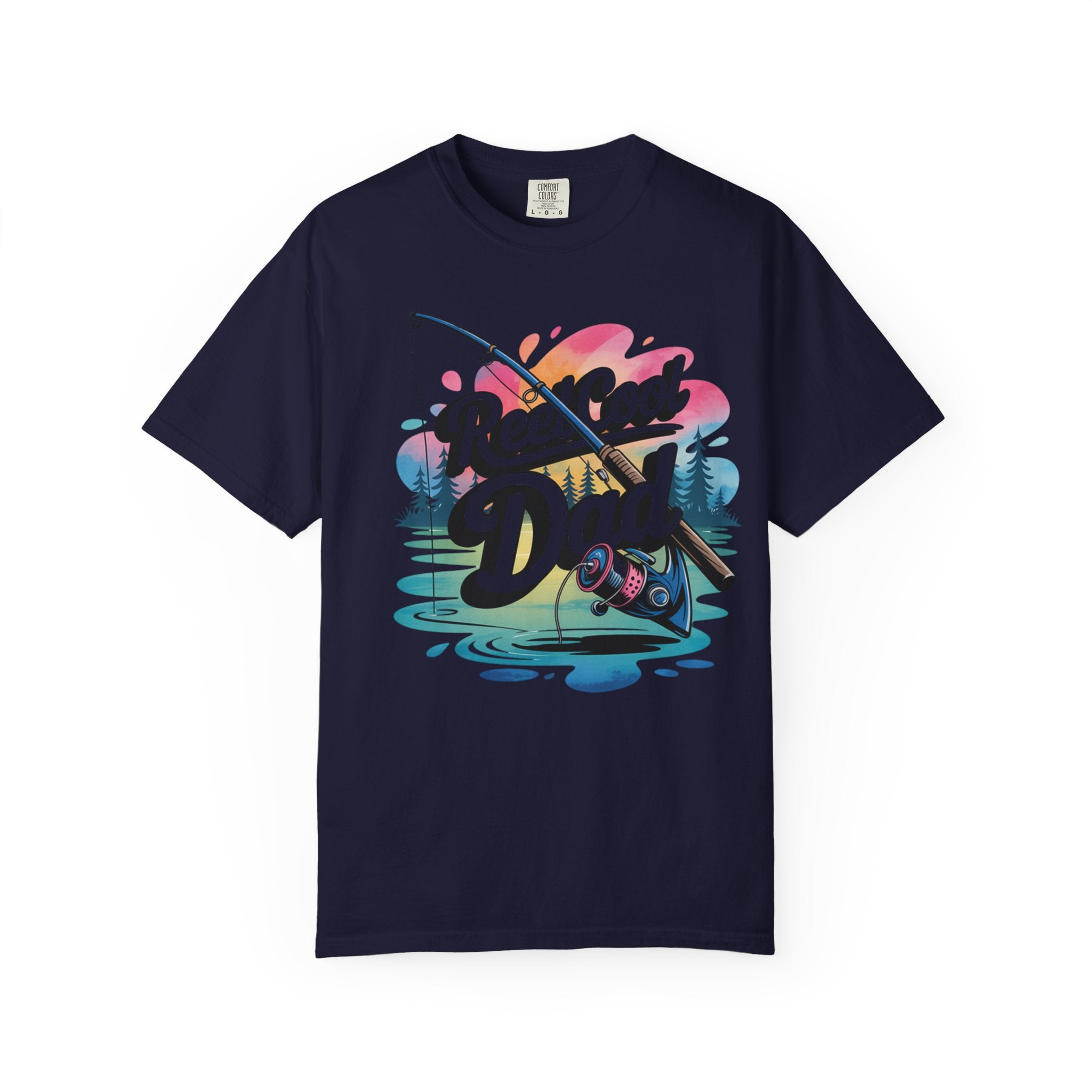 Reel Cool Dad Fishing T-Shirt — Dad Gift for Fishermen, Father’s Day Tee