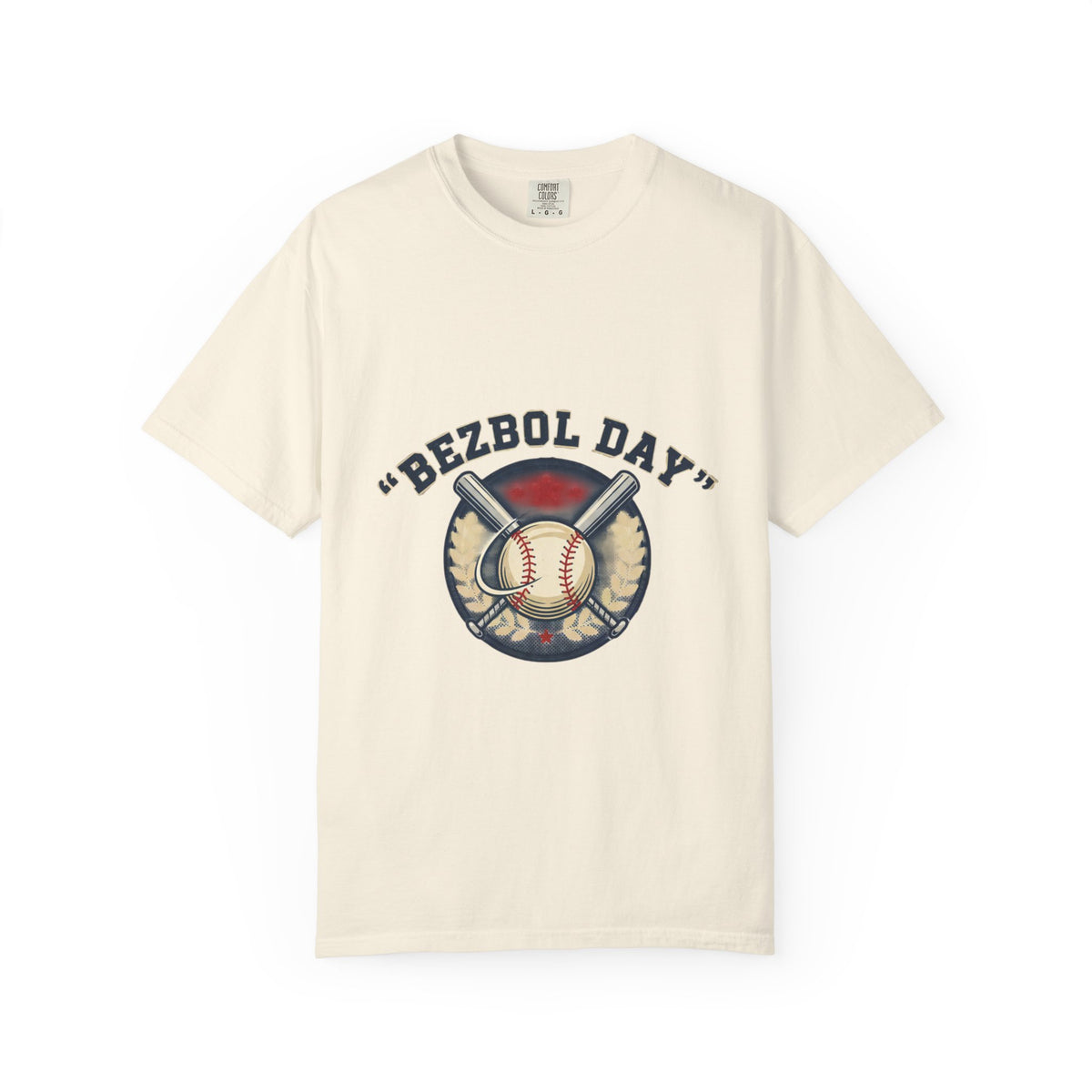 Baseball Graphic T-Shirt — "Bezbol Day" Retro Baseball Tee