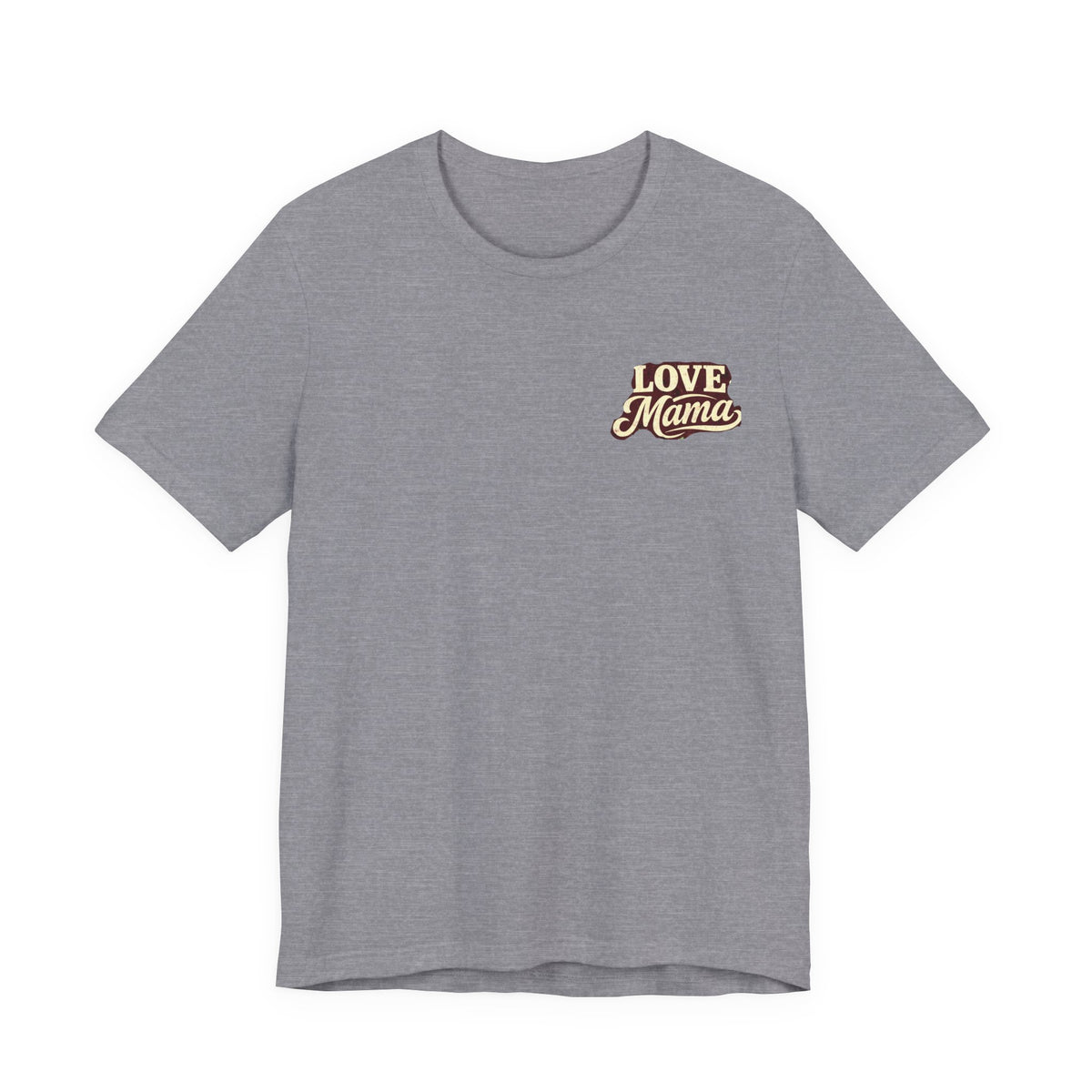 Cool Mom Club T-Shirt — 'Love Mama' Vintage Retro Mom Tee for Mother's Day