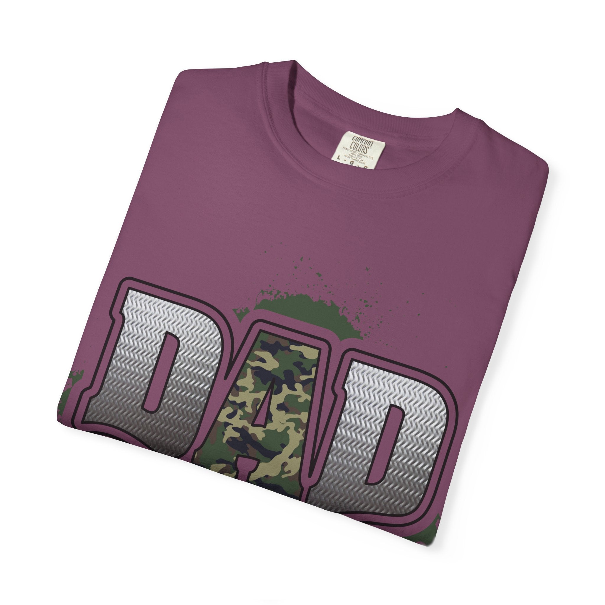 Dad I Love You Camo Graphic T-Shirt