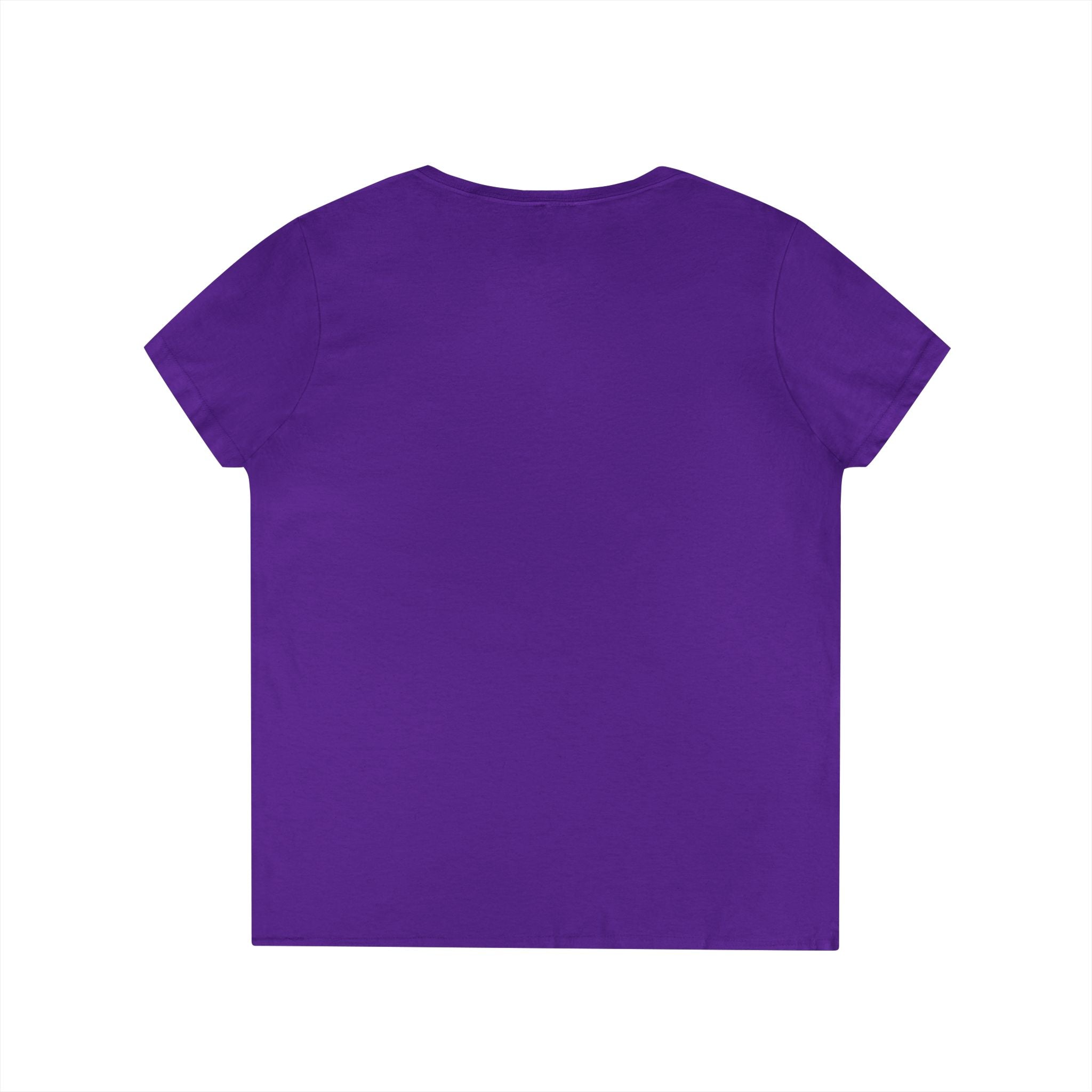 Cute Cats Sitting On A Fence Women’s V-Neck T-Shirt