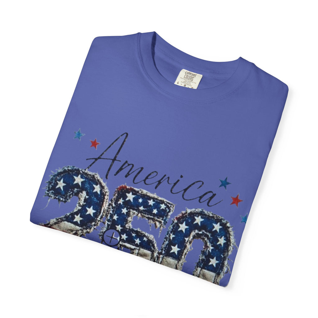 America 250 T-Shirt — 1776–2026 Stars & Stripes Patriotic Tee