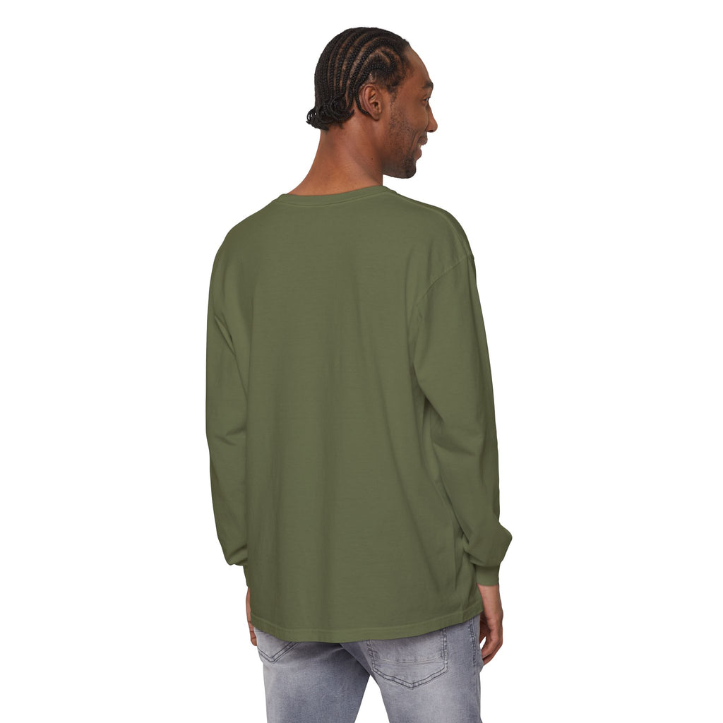 Garment-Dyed Cotton Long Sleeve