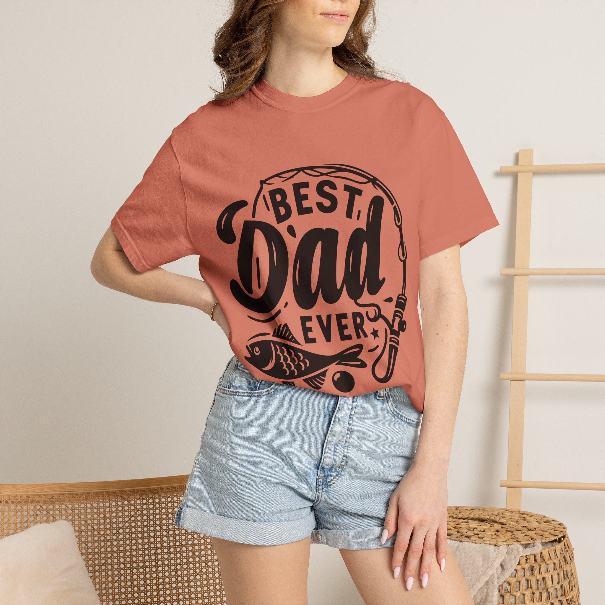Best Dad Ever Fishing T-Shirt — Father’s Day Gift Tee