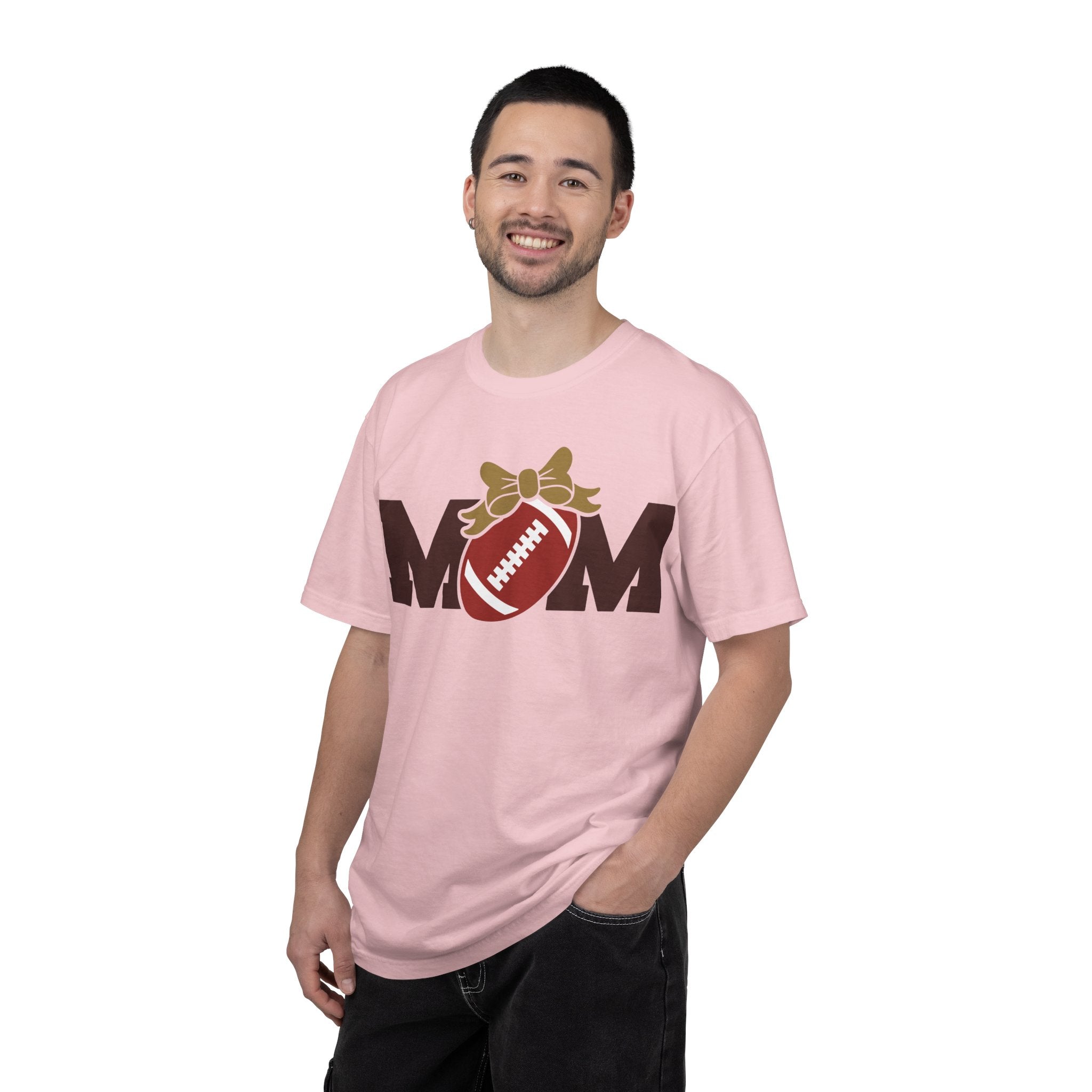 Garment-Dyed Football Mom Tee