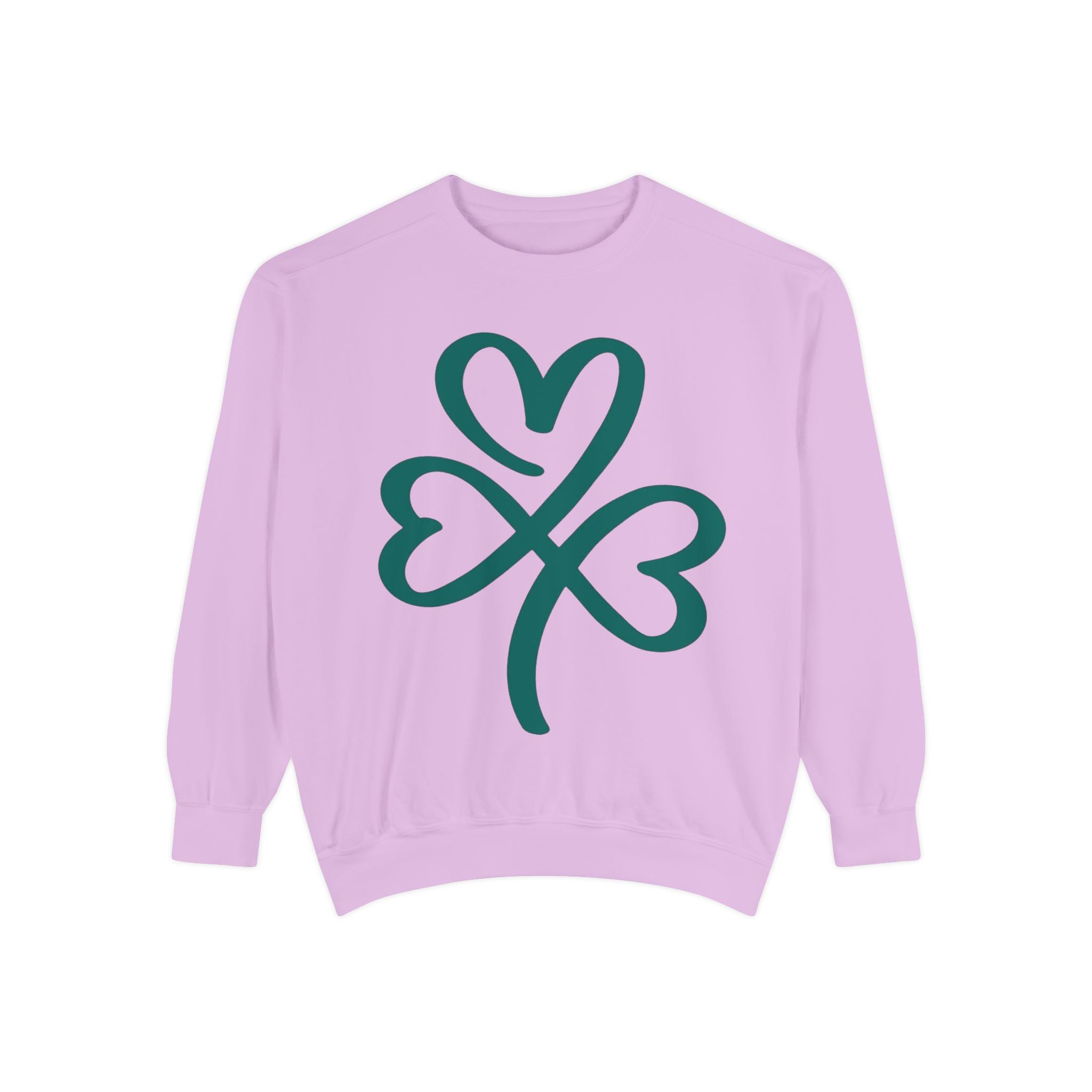 Heart Clover Cotton Sweatshirt