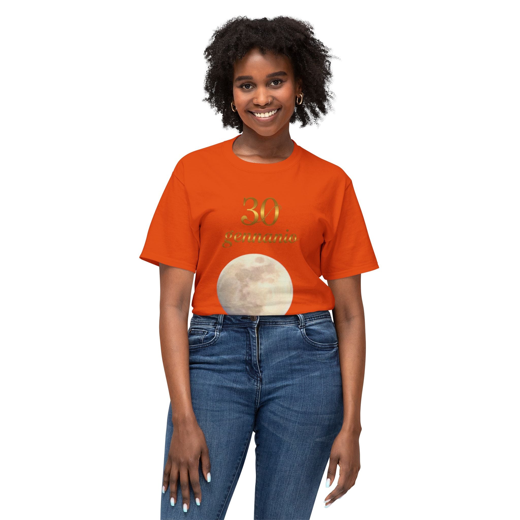 Moon Graphic Cotton Tee