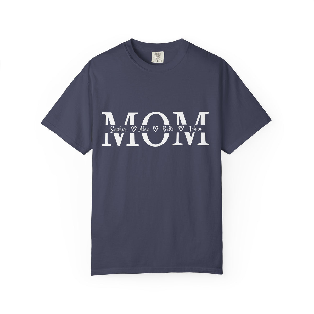 Classic White Garment-Dyed T-Shirt