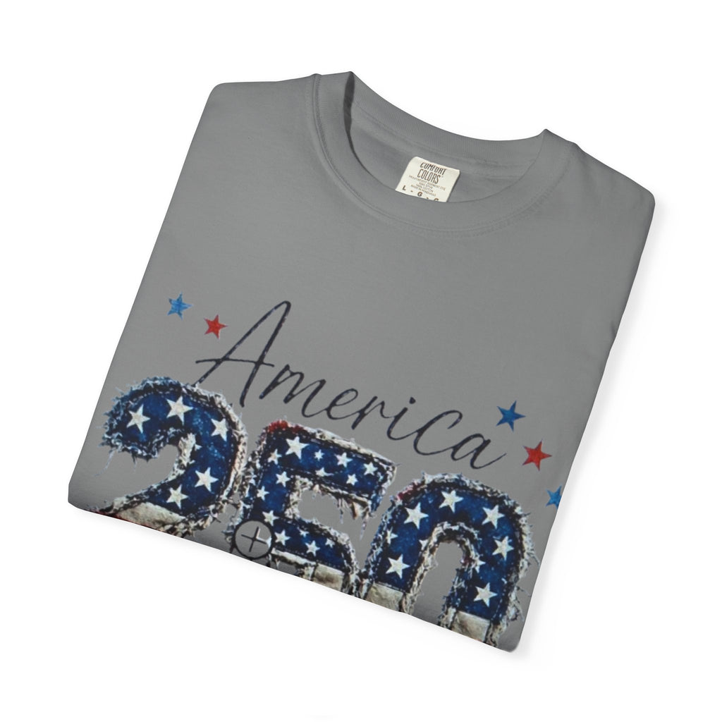 America 250 T-Shirt — 1776–2026 Stars & Stripes Patriotic Tee