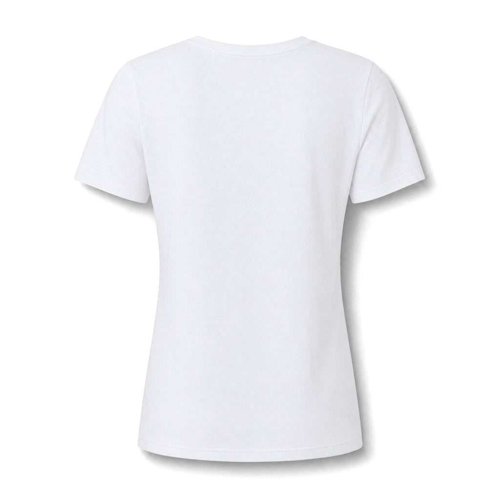 Senior 2026 Cheer Mom V-Neck Tee — Pink Pom Pom Graduation Shirt