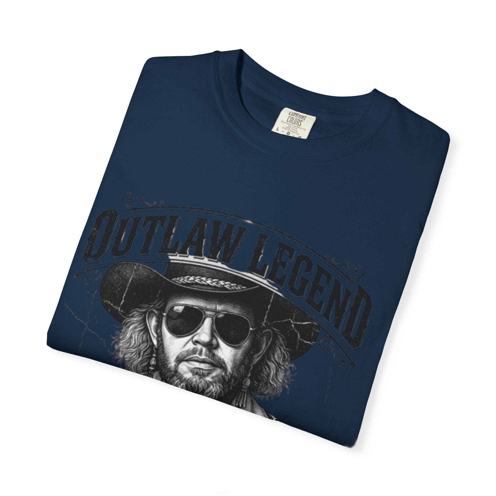Outlaw Legend Tribute T-Shirt — David Allan Coe Memorial Graphic Tee
