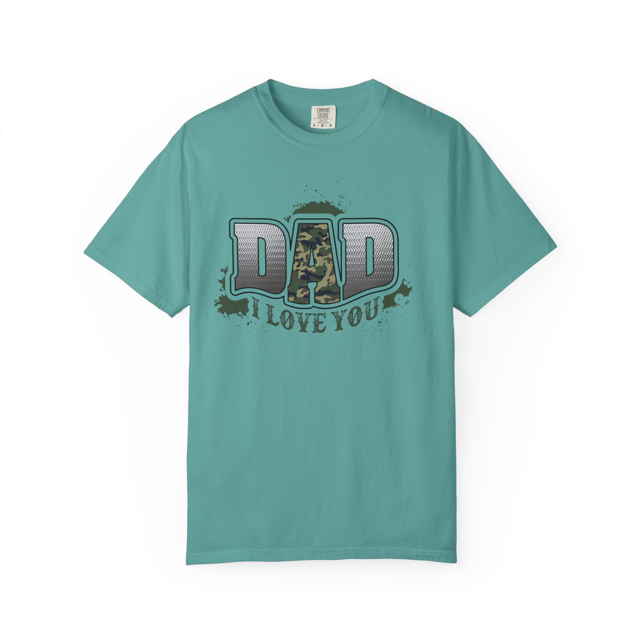 Dad I Love You Camo T-Shirt