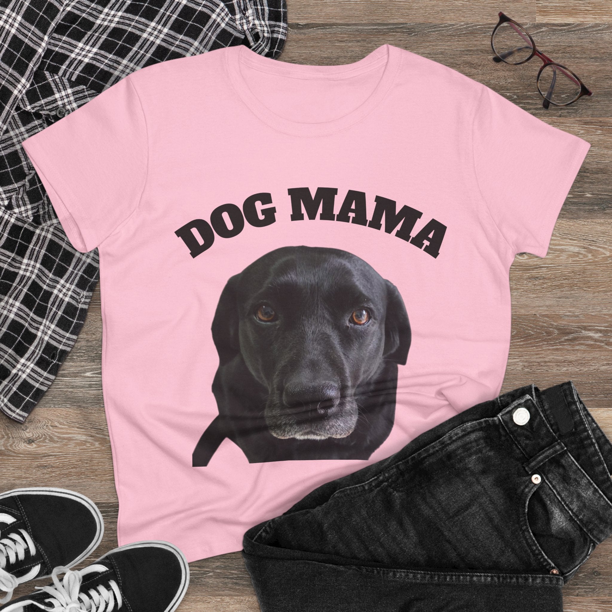 Dog Mama Cotton Graphic Tee