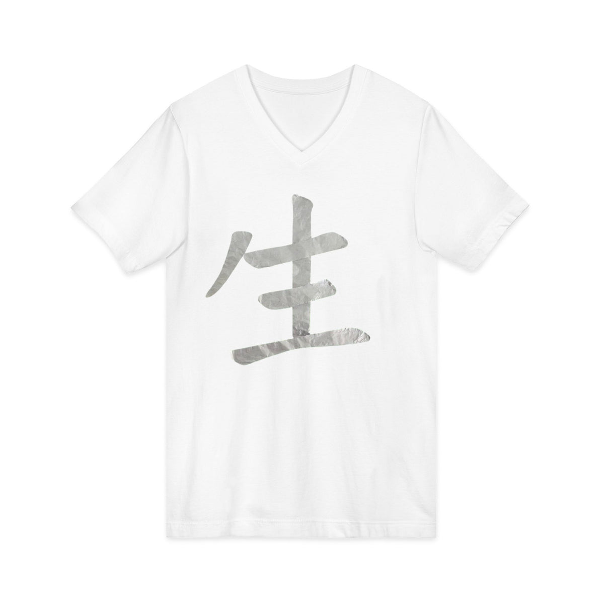 Unisex Jersey Short Sleeve V-Neck Tee