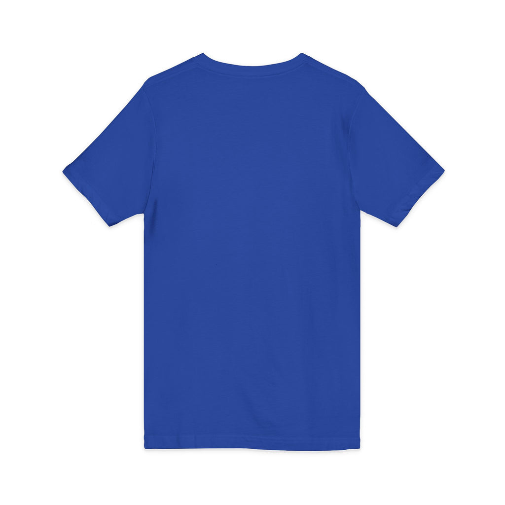 Top Dad V-Neck Tee — Patriotic Jet Star Fathers Day T-Shirt