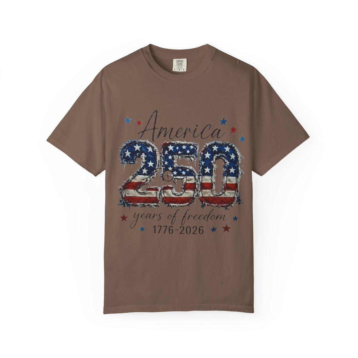 America 250 T-Shirt — 1776–2026 Stars & Stripes Patriotic Tee