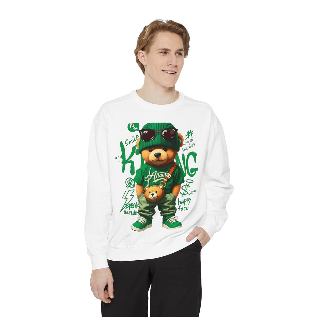 Bear Graphic Cotton Sweatshirt