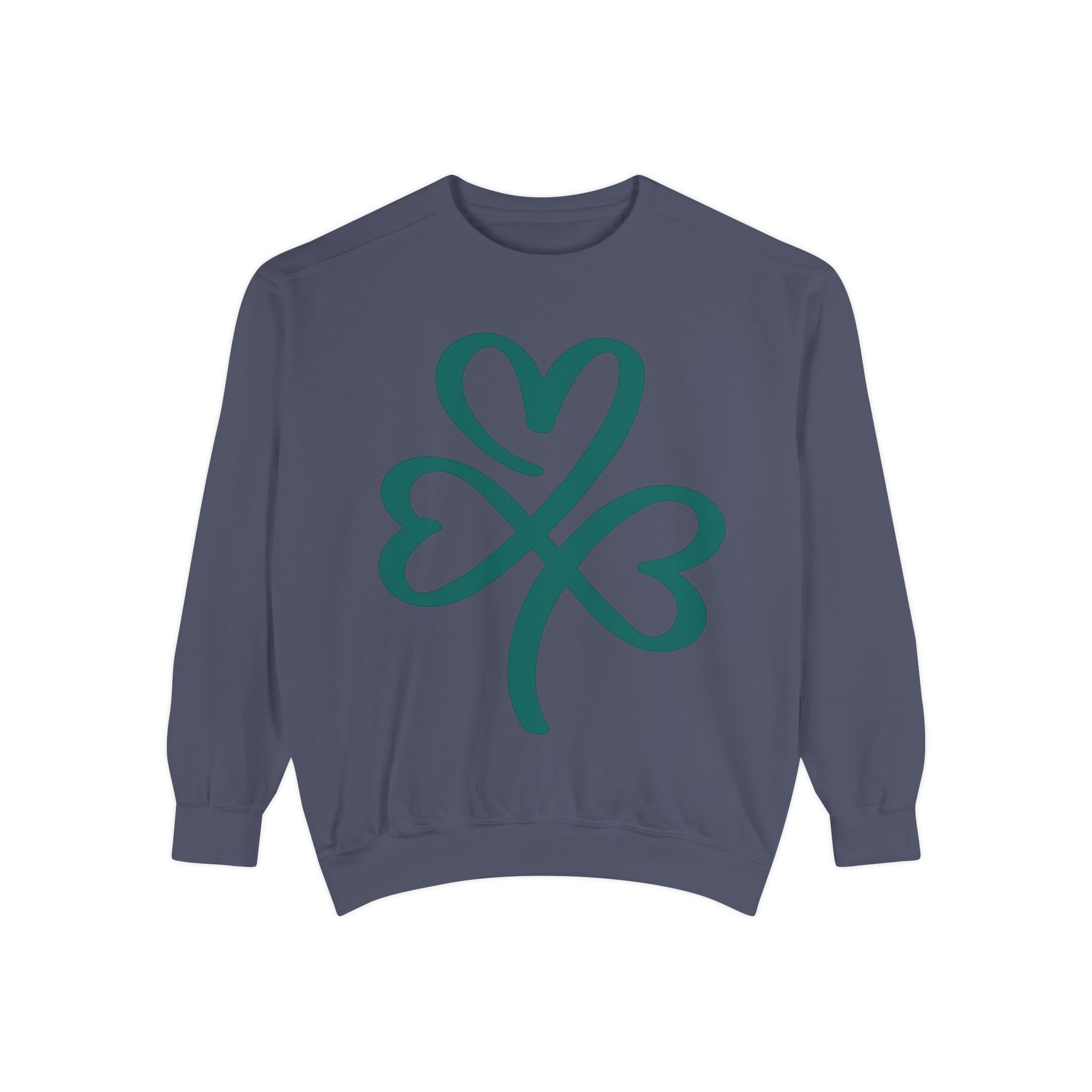Heart Clover Cotton Sweatshirt