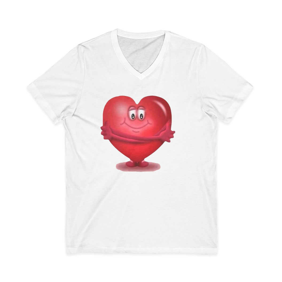 Unisex Jersey Short Sleeve V-Neck Tee