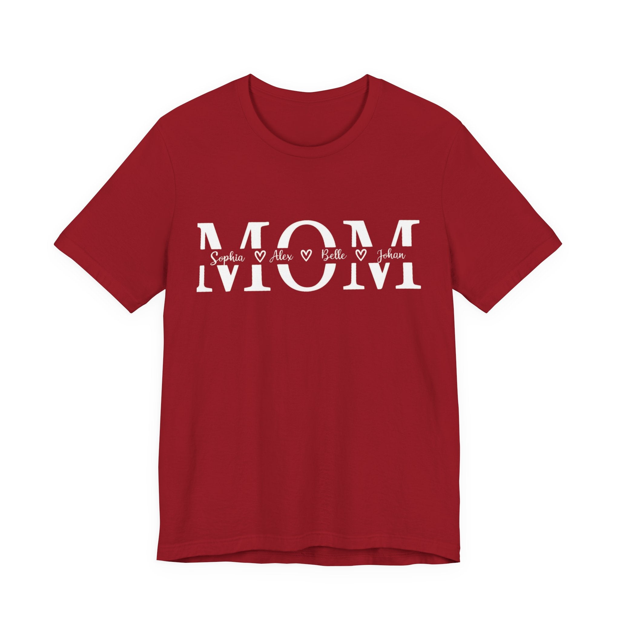 Soft Cotton Mom Heart Tee