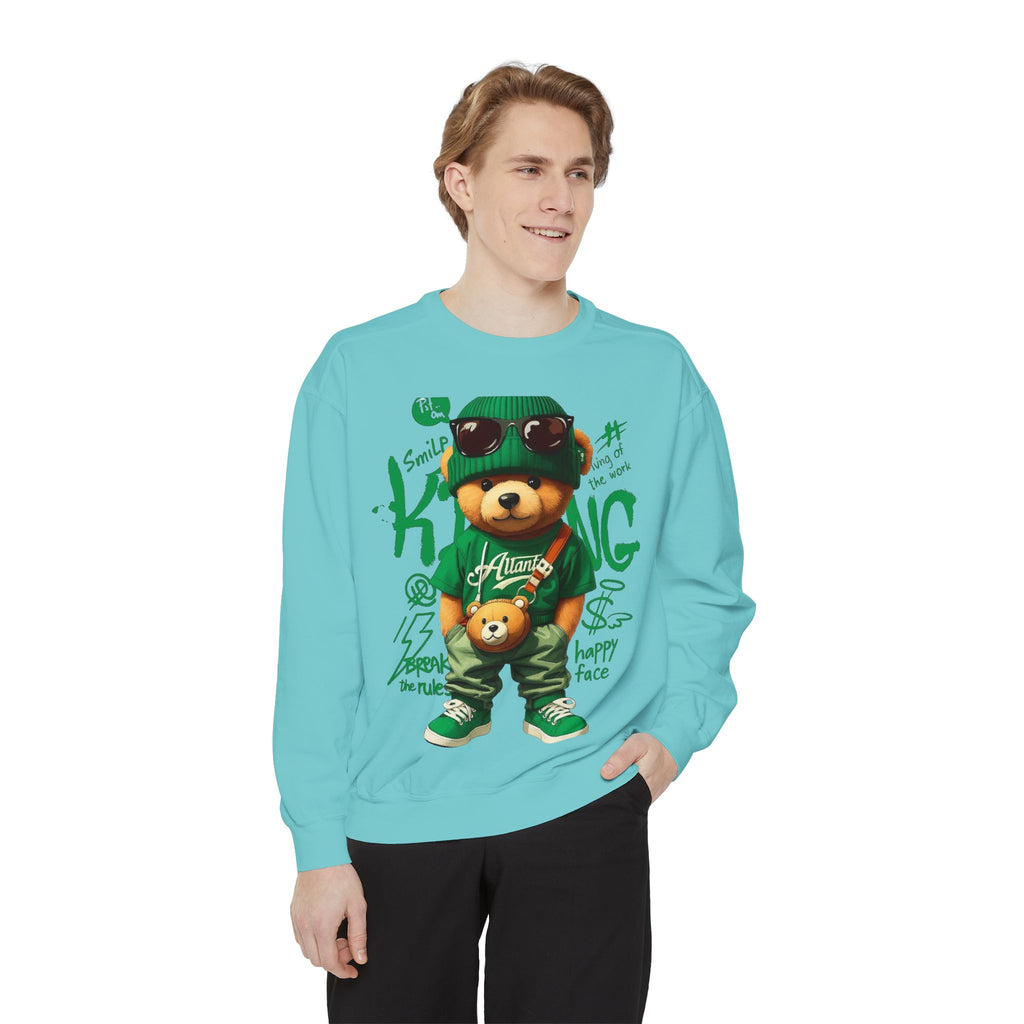 Bear Graphic Cotton Sweatshirt
