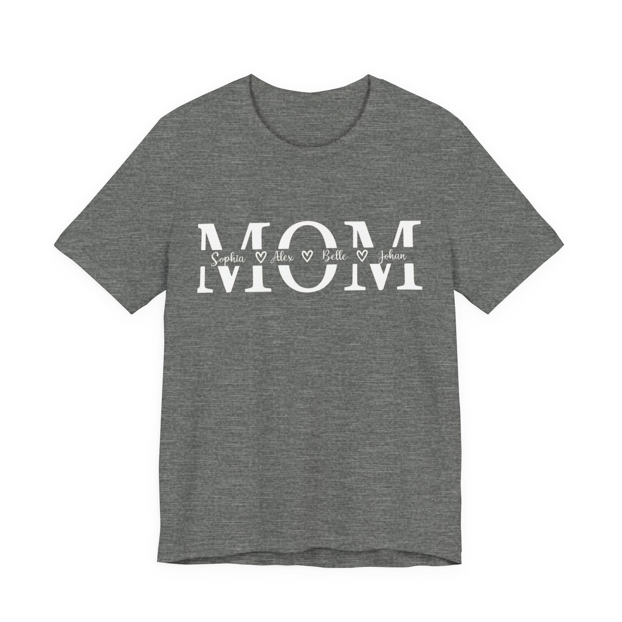 Soft Cotton Mom Heart Tee