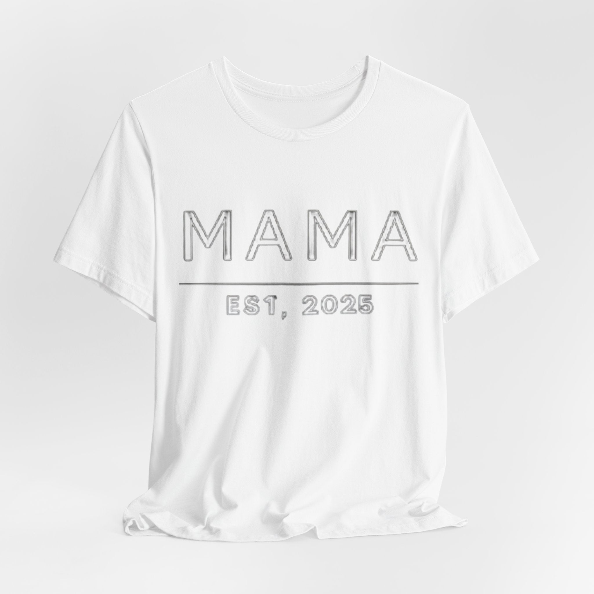 New Mom Cotton Graphic Tee